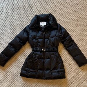 Laundry By Shelli Segal Black Puffer Jacket